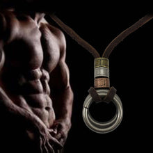 Load image into Gallery viewer, AYAR TECHNOLOGY Genuine Leather Male Necklace