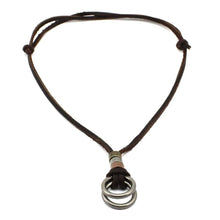 Load image into Gallery viewer, AYAR TECHNOLOGY Genuine Leather Male Necklace