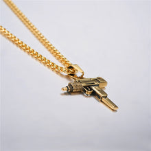 Load image into Gallery viewer, AYAR TECHNOLOGY U7 UZI GUN Shape Pendant Necklace