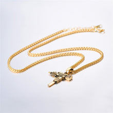 Load image into Gallery viewer, AYAR TECHNOLOGY U7 UZI GUN Shape Pendant Necklace