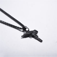 Load image into Gallery viewer, AYAR TECHNOLOGY U7 UZI GUN Shape Pendant Necklace