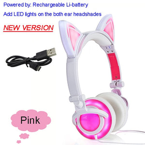 AYAR TECHNOLOGY Cat Ear headphones LED