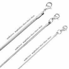 Load image into Gallery viewer, AYAR TECHNOLGY LUXUSTEEL Gold/Silver Filled Snake Chain Necklace